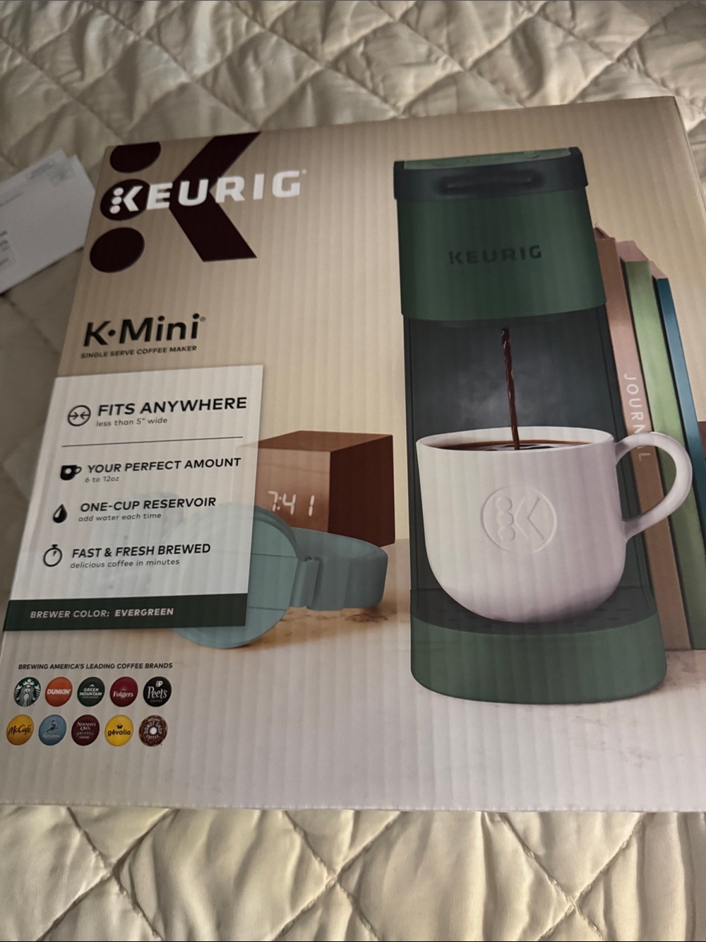 Keurig K-Mini Single Serve Coffee Maker - Evergreen Green